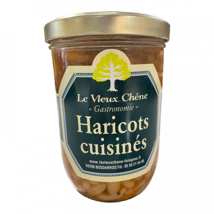Haricots cuisinés
