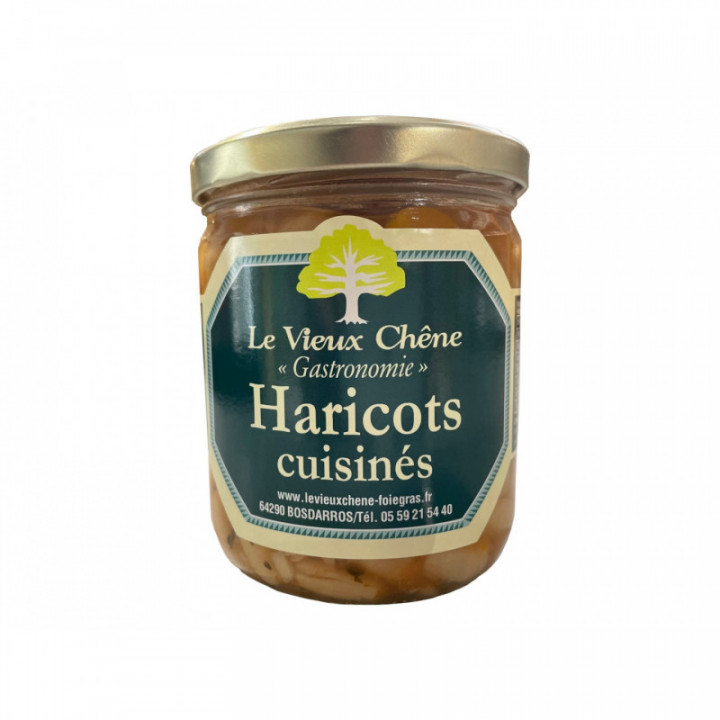 Haricots cuisinés