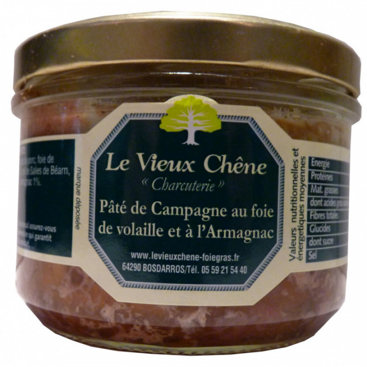 Pâté volailles armagnac