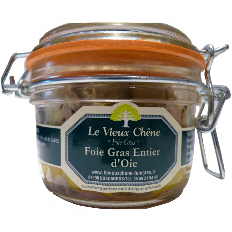Foie gras entier d Oie 300g Le Vieux Chêne
