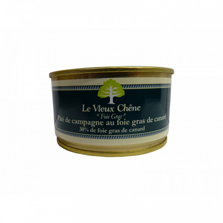 Pâté de campagne au Foie gras de canard 30% de Foie gras de canard