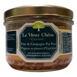 Pâté de campagne pur porc piquant