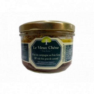 Pâté de campagne au Foie gras de canard 30% de Foie gras de canard