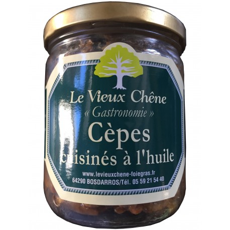 cèpes cuisinés