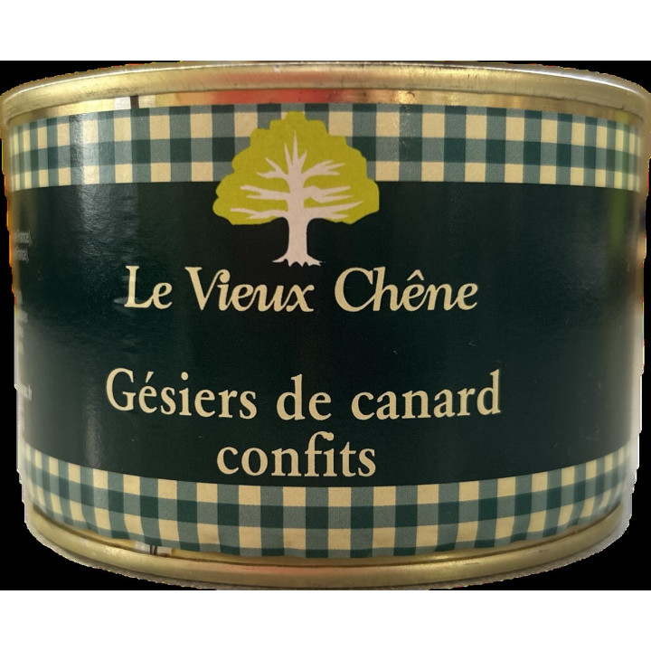 gésiers de canard émincés 1/2