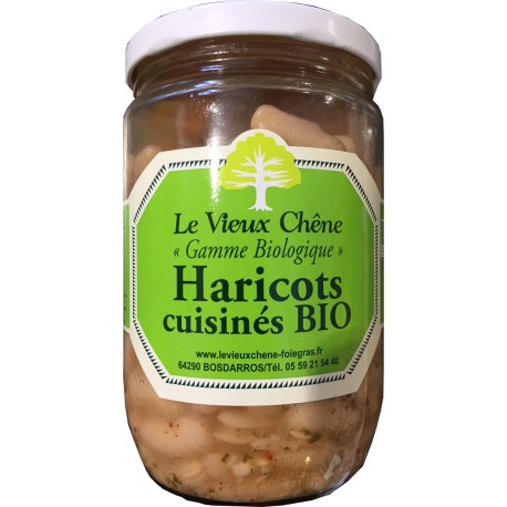 Haricots cuisinés BIO