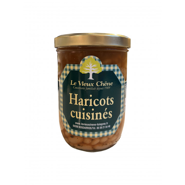 haricots cuisinés
