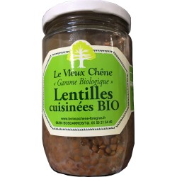 Lentilles cuisinées BIO