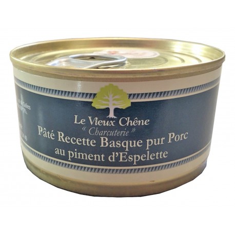 Pâté recette Basque au piment D'espelette 80g