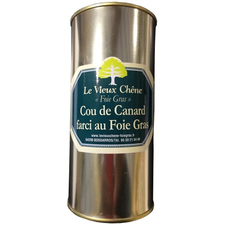 Cou de canard Farci au foie gras 500g