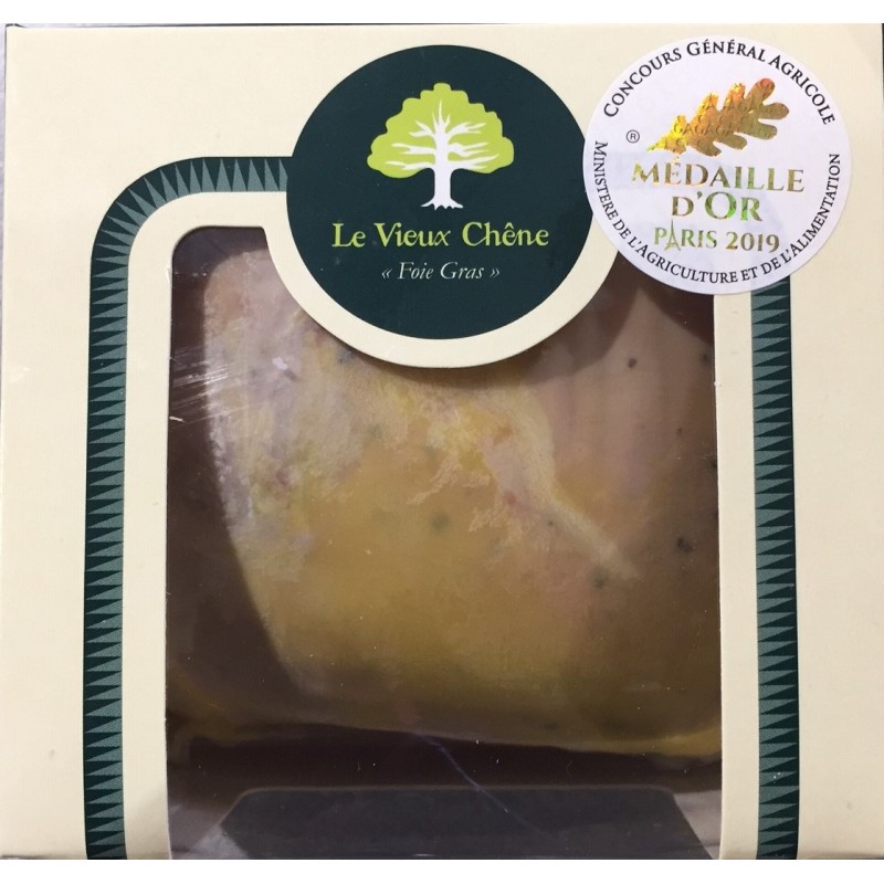 Foie gras de canard entier du Sud Ouest mi-cuit 400g