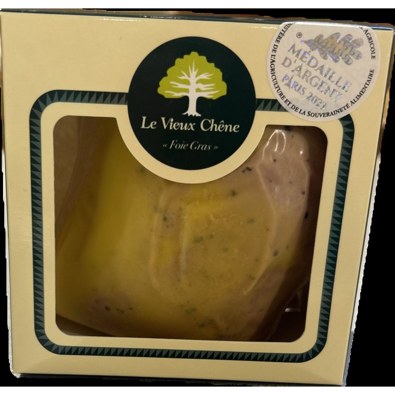 Foie gras de canard entier du Sud Ouest mi-cuit 400g