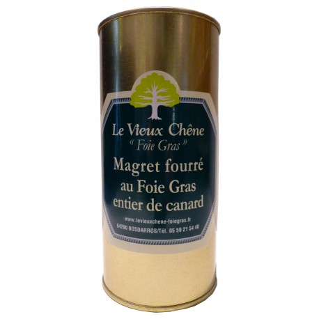 Magret fourré au foie gras entier de canard