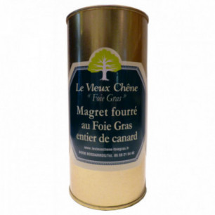Magret fourré au foie gras entier de canard
