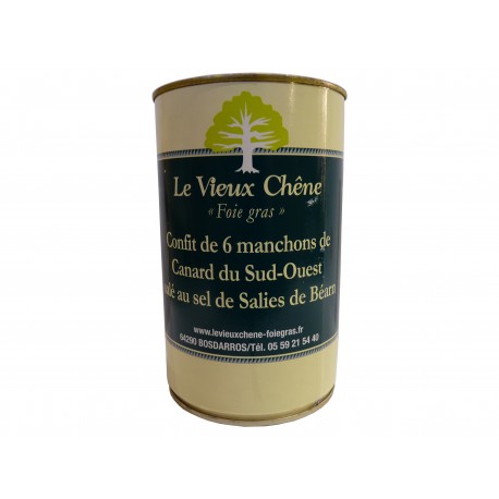 Confit de canard 2 cuisses du Sud Ouest